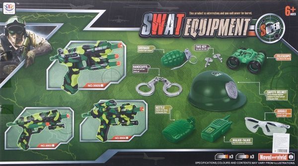 Игровой набор Shantou Спецназ зеленый D1133317