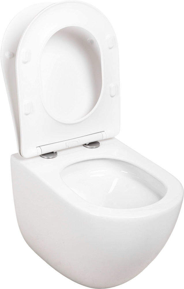 Унітаз підвісний Water House Urban Flow Base tornado із сидінням дюропласт soft-close