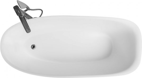 Ванна зі штучного каменю Рок-Дизайн Barcelona на основі Klassika plus 170x80 RAL 5009