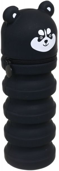 Пенал-тубус Пес 11х6,5/19х6,5 см чорний