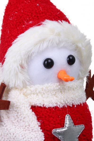 Подвеска Снеговик пенопласт микс 4 вида 24 см 