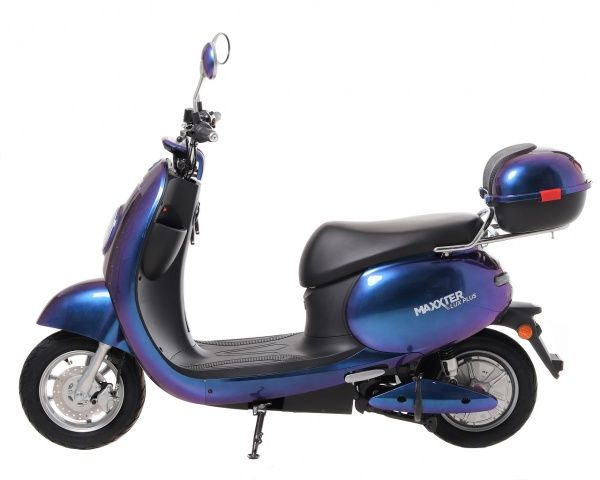 Электроскутер Maxxter LUX PLUS (blue) 1500 Вт