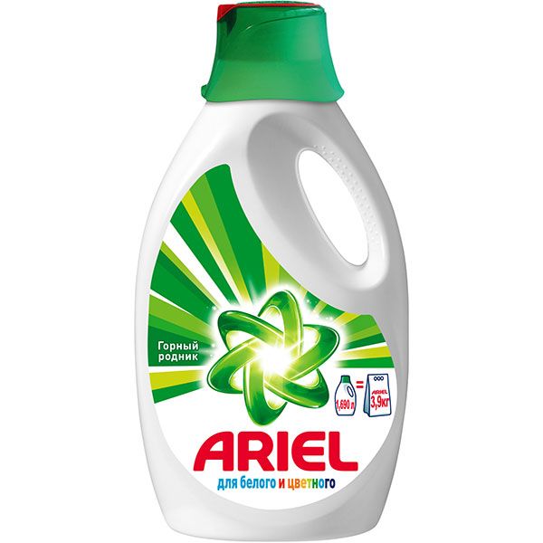 Гель для прання Ariel Гірське джерело 1.69 л