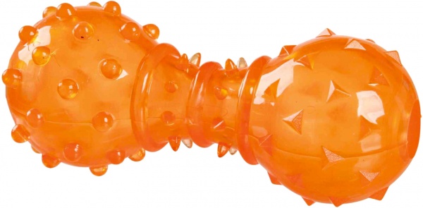 Игрушка для собак Trixie Dog Activity гантель термопластовая резина 12 см в ассортименте (34930)