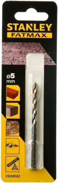 Свердло по бетону Stanley 45x85 мм 5 мм STA58502