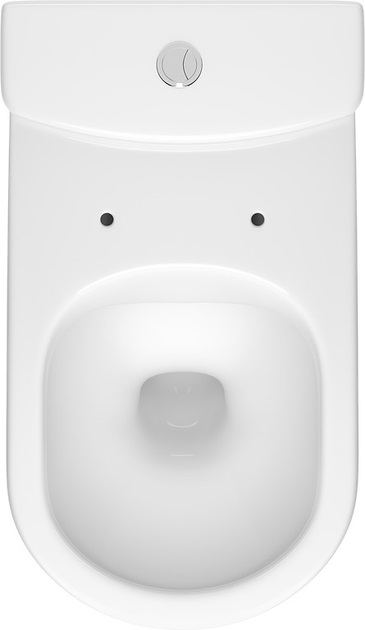 Унитаз-компакт Cersanit 781 ZIP Simple On 011 3/5 з дюропластовым сидением Slim Lift