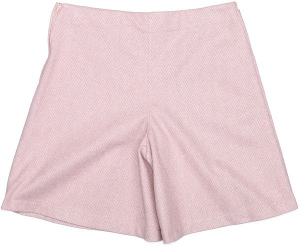 Спідниця-шорти Sasha р.152 бежевий із рожевим 4572 