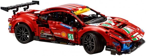 Конструктор LEGO Technic Ferrari 488 GTE “AF Corse #51” 42125