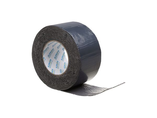 Лента герметизирующая Alenor BF бутиловая 75 мм x 3 м графитовая