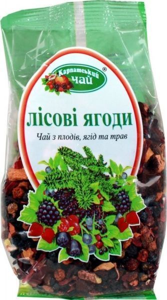 Чай ягідний Карпатський чай Лісові ягоди 4820024210164 100 г 