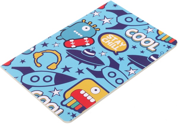 Блокнот Монстри у космосі 13,5х20,5 см Mikirei