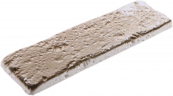 Плитка гипсовая прямая Саватекс Декор Кирпич травертин бежевый 0,8 кв.м 