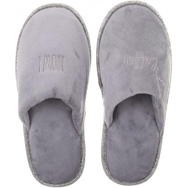 Обувь домашняя женская La Nuit Слип р. 40 серая