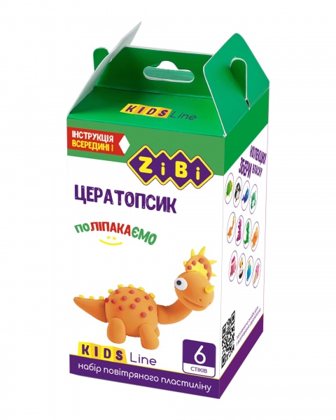Набор для лепки Цератопсик ZB.6258 ZiBi