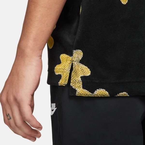 Футболка Nike M NSW DF HBR-S OVERSIZED POLO DM5032-010 р.L чорний