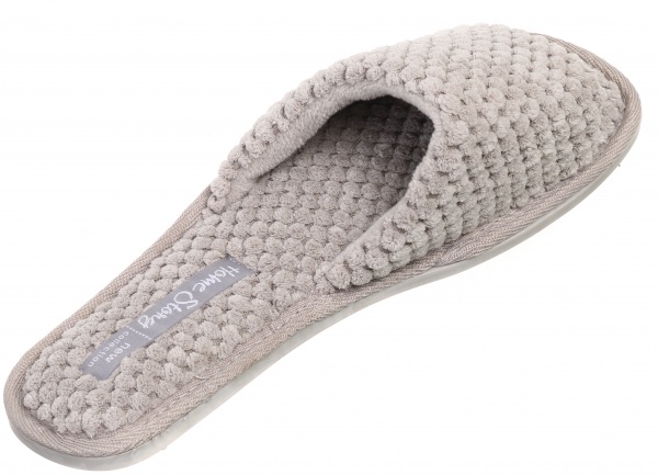 Тапки домашние Home Story 220502-L серый 