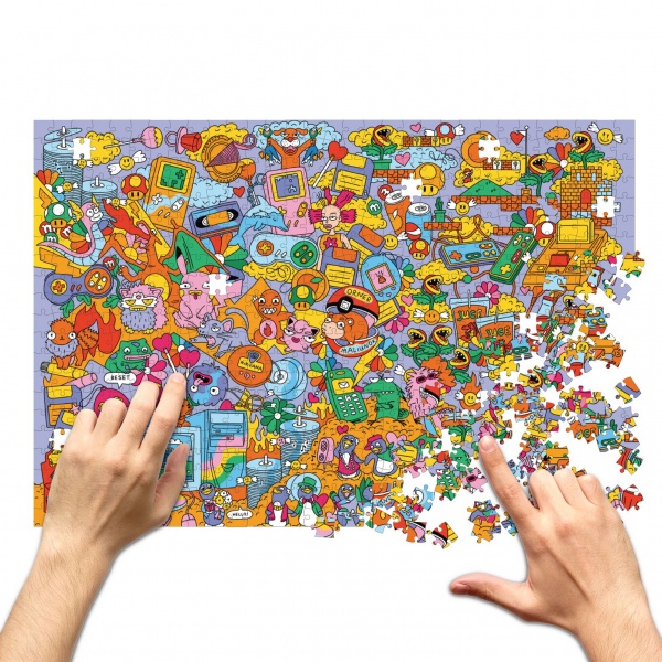 Пазлы Maliunok Серия 90-х Игры orner-1628