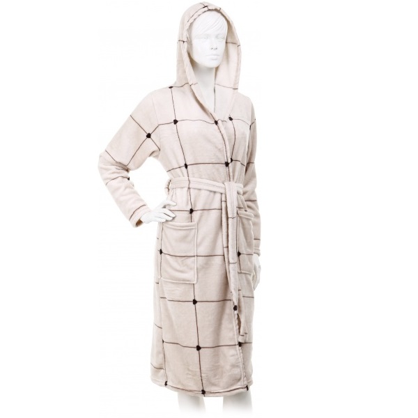 Халат с микрофибры La Nuit Cell р. XXL кремовый