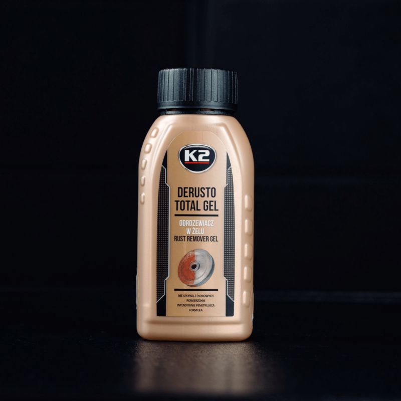 Средство для удаления ржавчины K2 DERUSTO TOTAL GEL 250 мл прозрачный