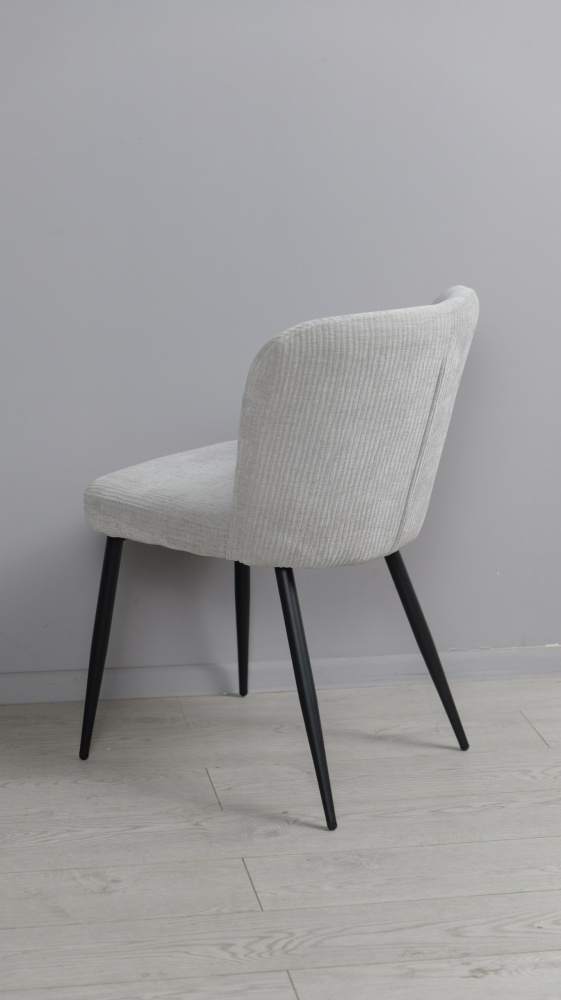 Стілець Prestol Кліф 500х570х820 мм сірий / чорний