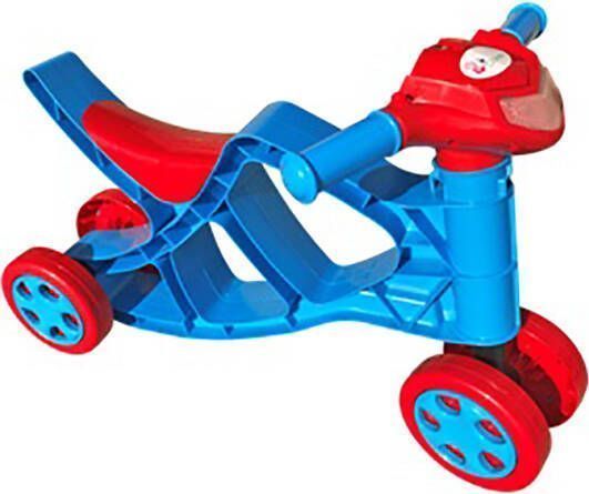Игрушка Doloni Минибайк красно-голубой 0137/02