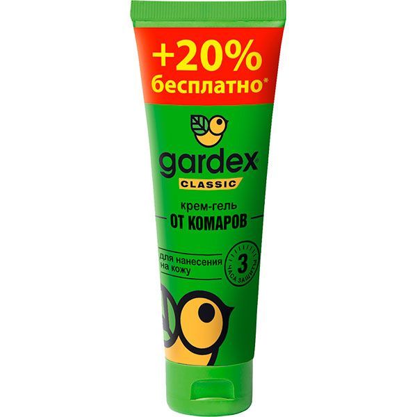 Крем-гель від комарів Gardex Classic 60 мл