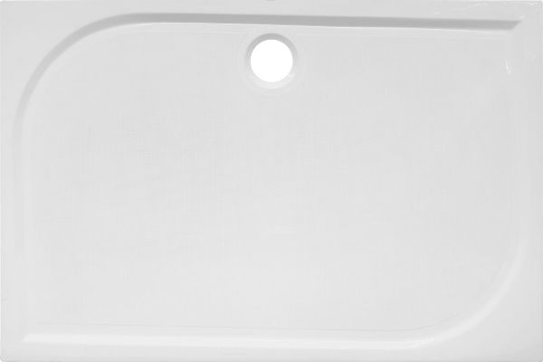 Піддон душовий EGO зі штучного мармуру LITE 120х80 см