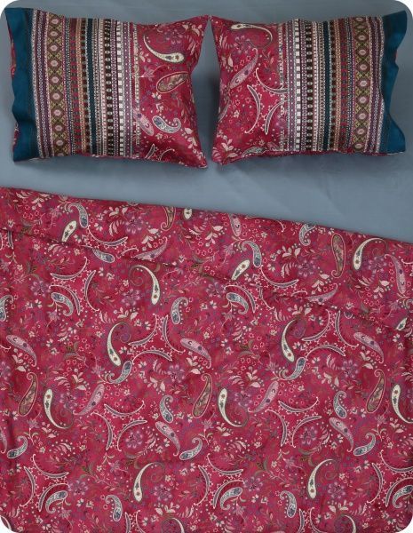 Комплект постільної білизни Burano R2 2 червоний Granfoulard