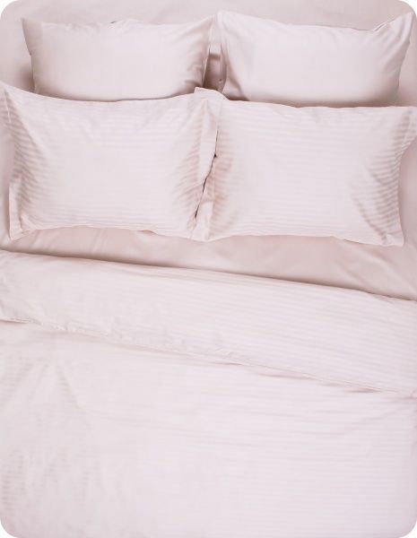 Комплект постельного белья 2.0 бежевый MOSY LINE 