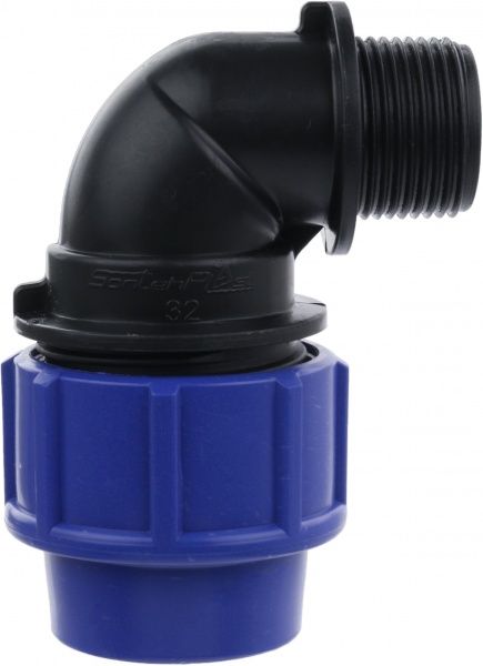 Колено наружная SantehPlast 32х1