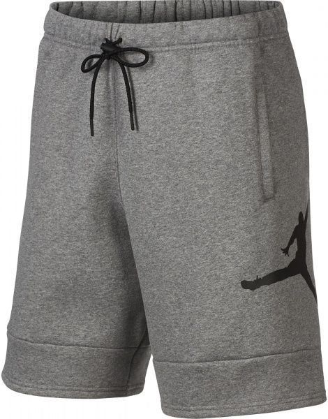 Шорти Nike M J JUMPMAN AIR FLC SHORT CK6707-091 р. L сірий