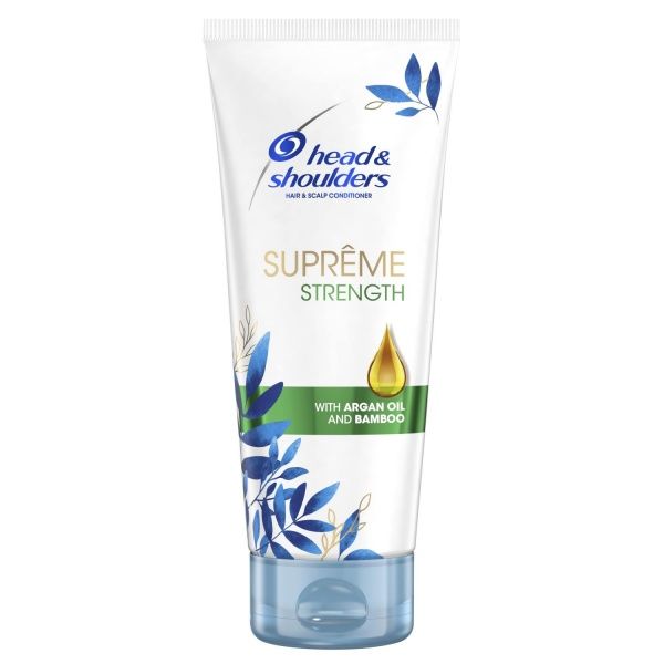 Бальзам-ополаскиватель Head & Shoulders Supreme Укрепление с аргановым маслом и экстрактом бамбука 220 мл