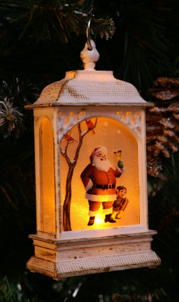 Фігурка з підсвіткою Ліхтар вбудований світлодіод (LED) 13,5 см 