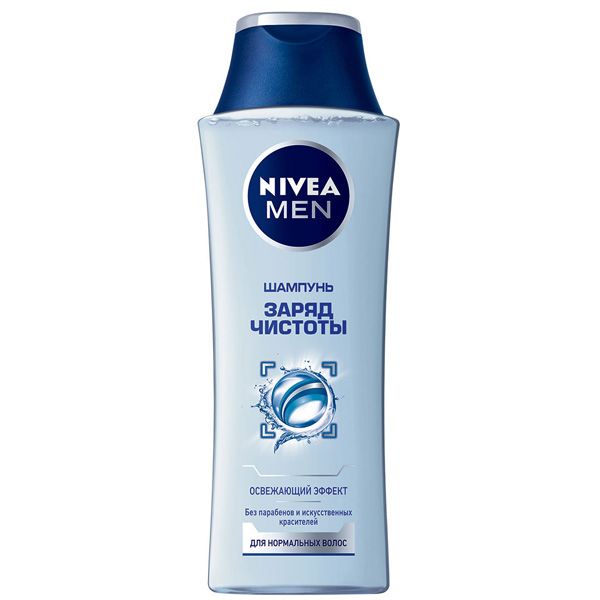 Шампунь Nivea Заряд чистоти для чоловіків 250 мл