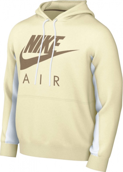Джемпер Nike M NSW AIR BB PO HD DM5202-113 р. XL бежевий