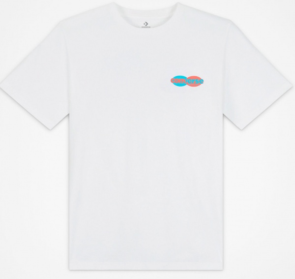 Футболка Converse Fabricated Nature Tee 10023463-A01 р.2XL білий