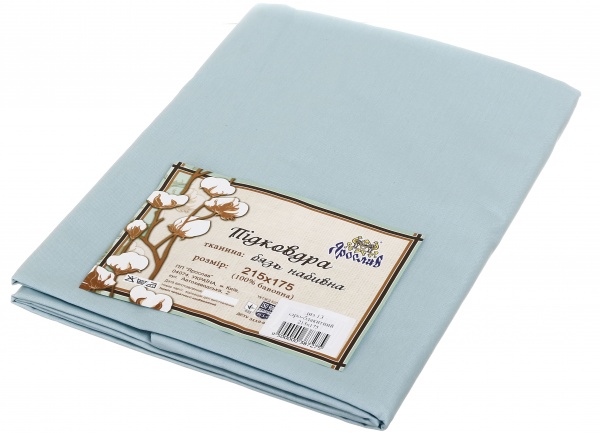 Пододеяльник бязь диз.13 175x215 см серо-голубой Ярослав 