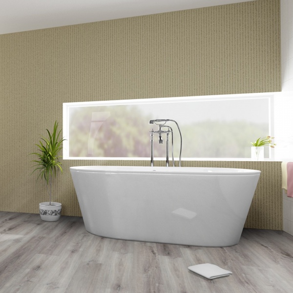 Ламінат водостійкий Solid Core X-trem SPC дуб арніка 33/42 5,5 мм 