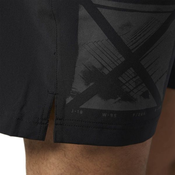 Шорти Reebok Graphic Speed Short BR9645 р. XL чорний
