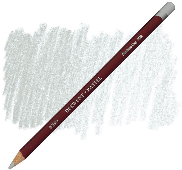 Олівець пастельний Pastel P680 Алюміній Сірий Derwent
