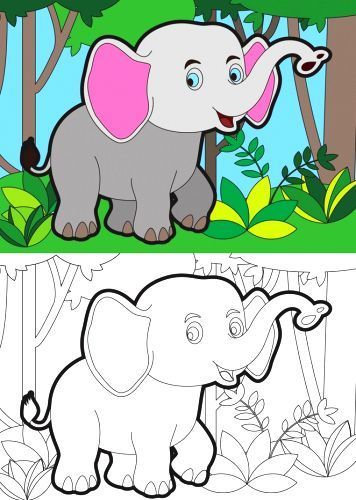 Раскраска «дикие животные» 4402647021251