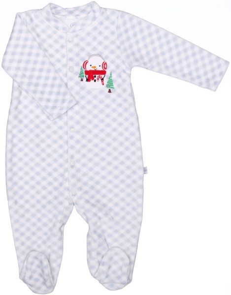 Комбінезон Фламінго святковий 199-522 р.68 сірий 