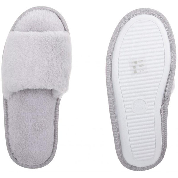 Обувь домашняя женская La Nuit Леди р. 36-37 светло-серая