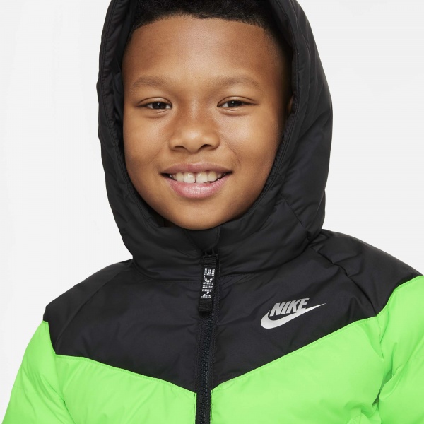 Куртка Nike U NSW SYNTHETIC FILL JACKET CU9157-016 р.S чорний