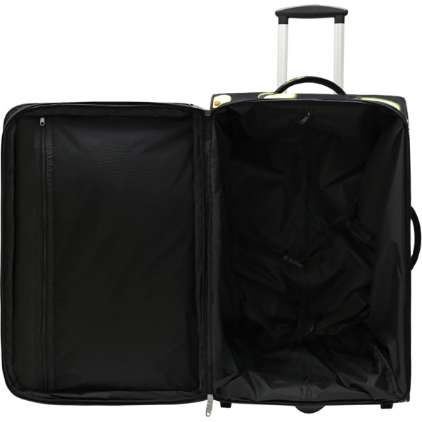 Чемодан Bagland Леон 70 л черный суб.763 (37666274) 