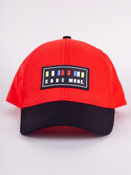 Кепка для мальчиков YO! р.50-54 красный CZD-0641C 