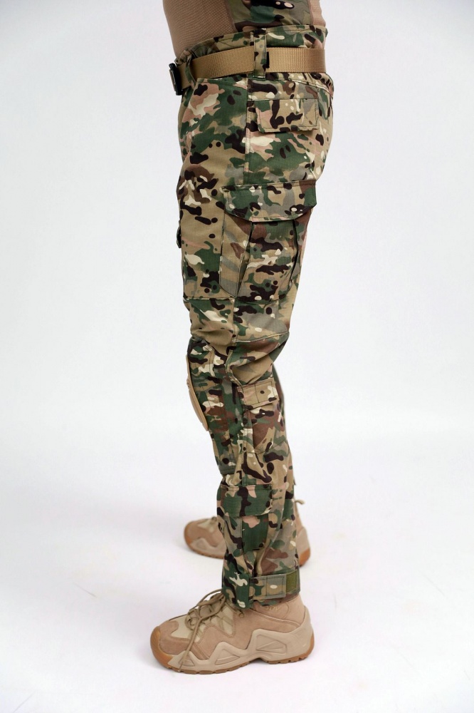 Брюки тактические ESDY с наколенниками, Мультикам р. XL multicam (PA-12)