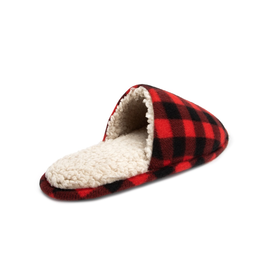 Тапки домашние Twins Клетка р.36/37 красный