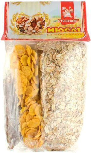 Мюслі Сто пудов Суміш злаків 400 г 