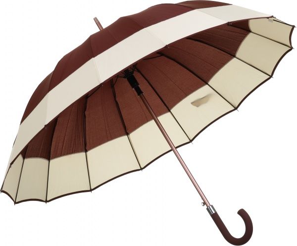 Парасолька Susino коричневий з бежевим різнокольоровий 